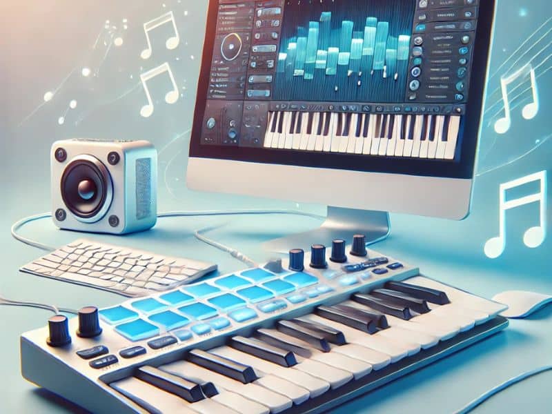 How to use GarageBand MIDI Controller With Easy Step