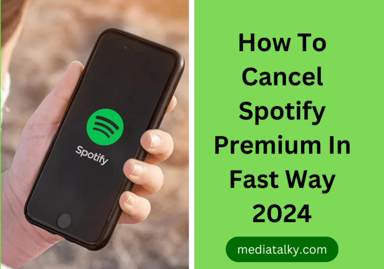 How To Cancel Spotify Premium In Fast Way 2024