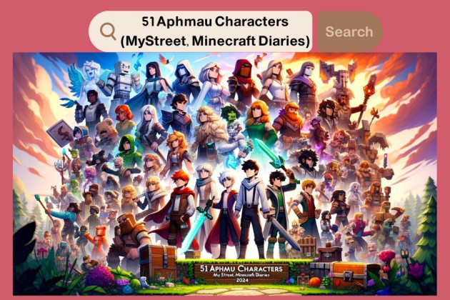 51 Aphmau Characters (MyStreet, Minecraft Diaries) [2024]