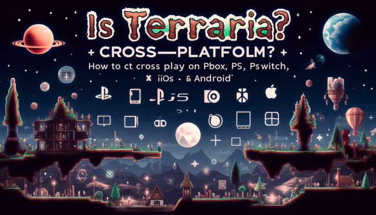Is Terraria Cross-Platform? How To Crossplay on PC, Xbox, PS5, Switch, iOS & Android