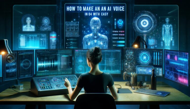 How To Make An AI Voice in 2024 With Easy (Tutorial)