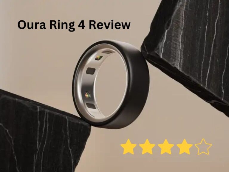 Oura Ring 4 – Matte Black Smart Ring Activity Tracker For Unisex Adults