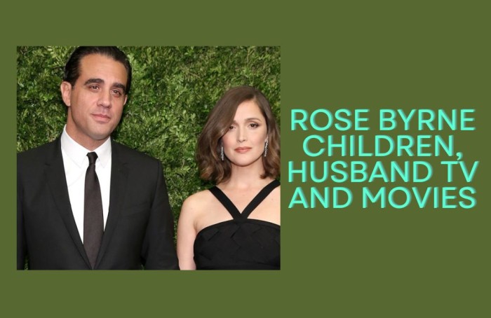 Rose Byrne Children, Husband Tv And Movies 2024