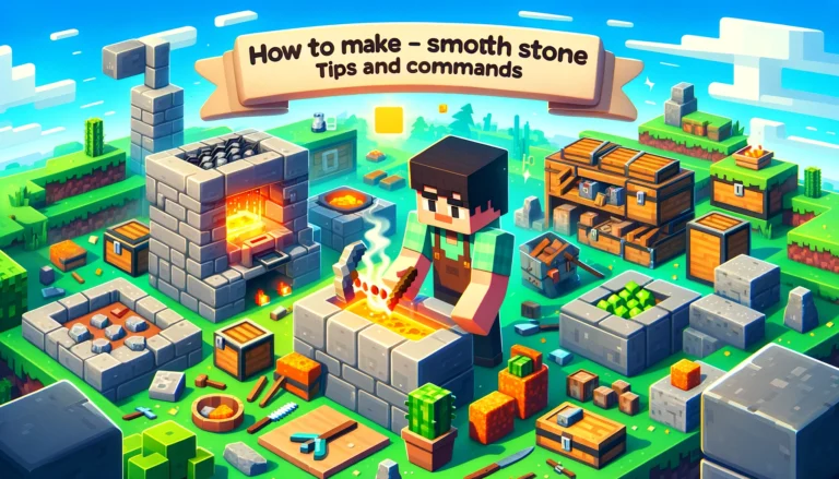 How To Make Smooth Stone In Minecraft- Guide, Tips and Command [2024]