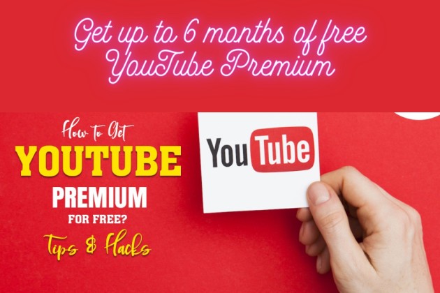 Get up to 6 Months of Free YouTube Premium In 2024