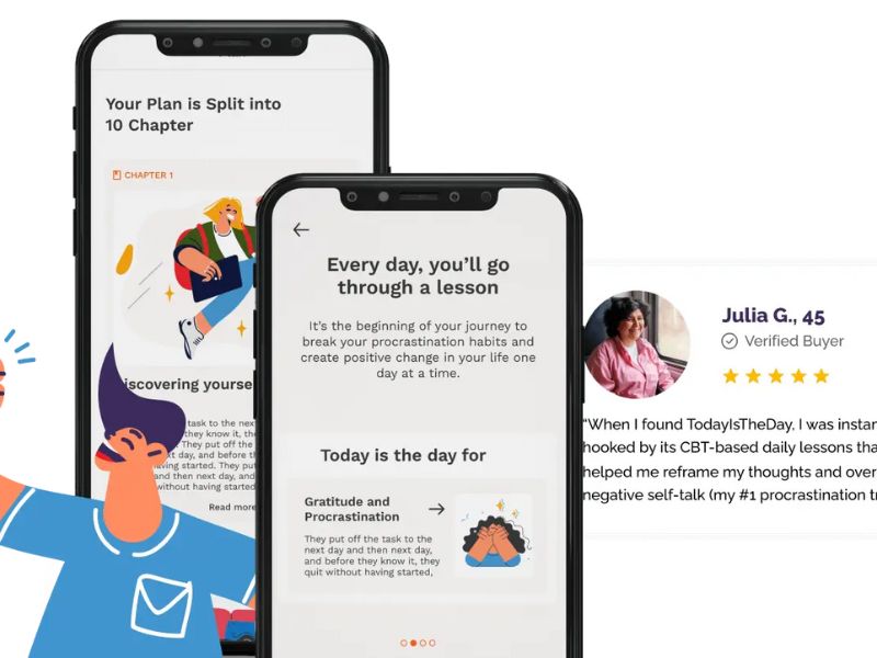 TodayIsTheDay App Review & Use: Overcome Procrastination with Personalized CBT Techniques