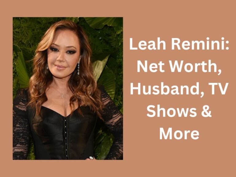 Leah Remini: Net Worth, Husband, TV Shows & More