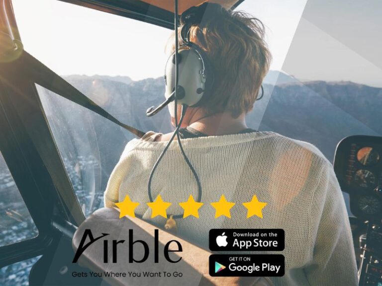 Airble App Review: Book Private Charter Flights & Scenic Tours with Ease