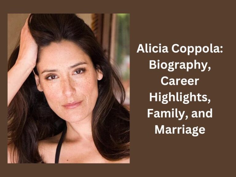 Alicia Coppola: Biography, Career Highlights, Family, and Marriage