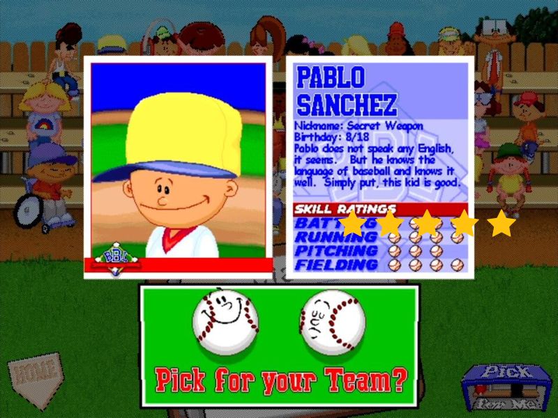 Backyard Baseball '97 Review With Pros And Cons