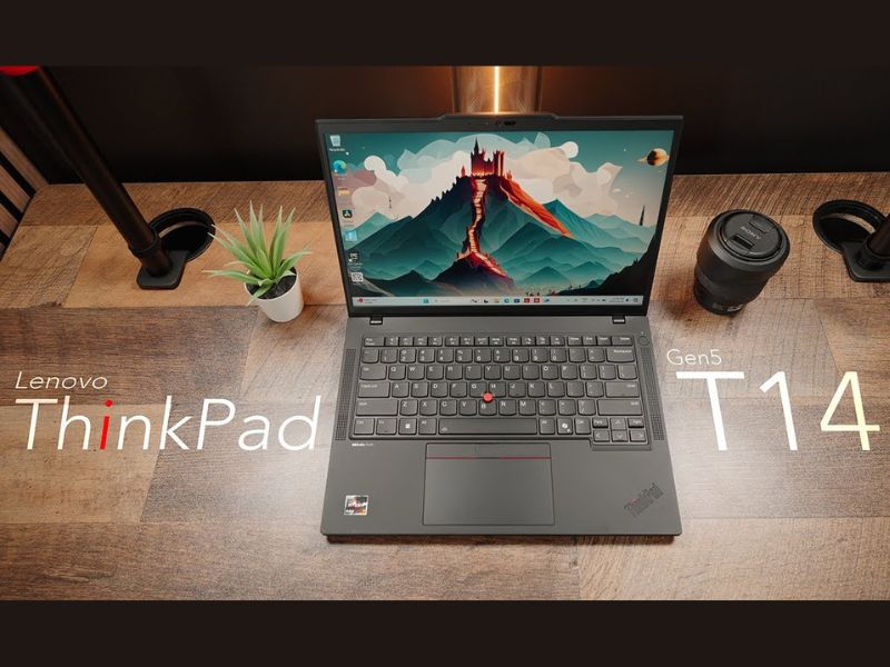 Lenovo ThinkPad T14 Gen 5 AMD Review: High Performance