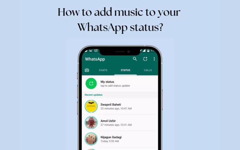 WhatsApp Introduces Music for Status Updates WhatsApp Introduces Music for Status Updates