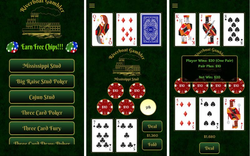 Riverboat Gambler App