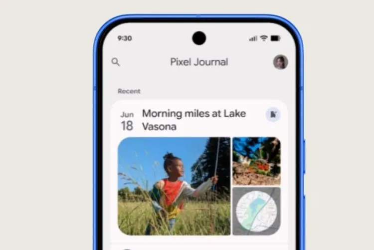 Google Pixel Journal