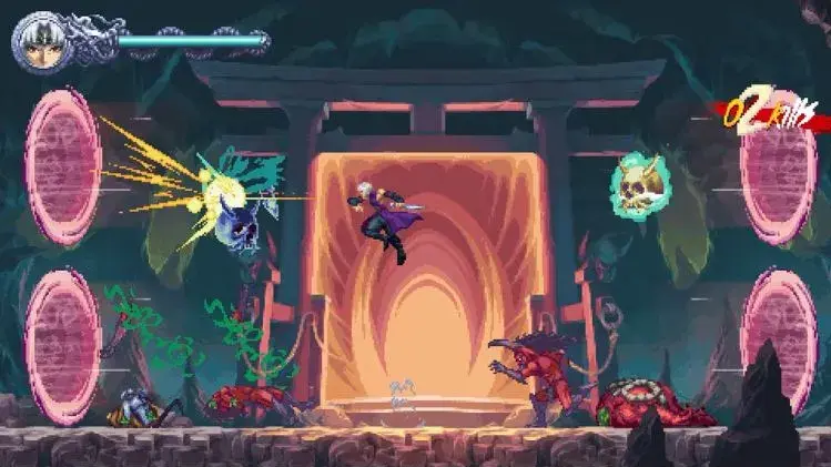 Ninja Gaiden: Ragebound’s Guillotine Boost