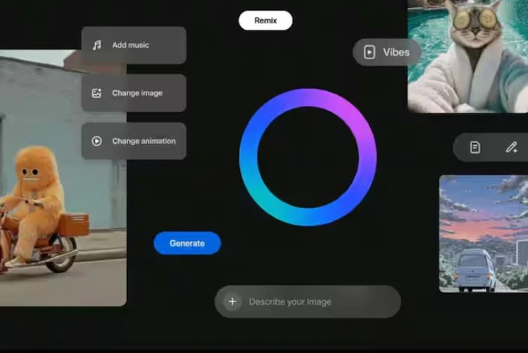 Meta Launches 'Vibes' App