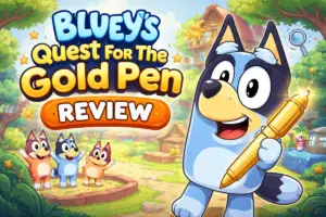 Bluey's Quest For The Gold Pen