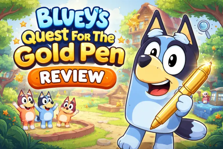 Bluey's Quest For The Gold Pen