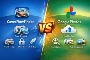 Compare CoverFlowFinder vs Google Photos
