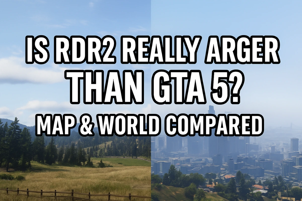 Is RDR2 Really Larger Than GTA 5