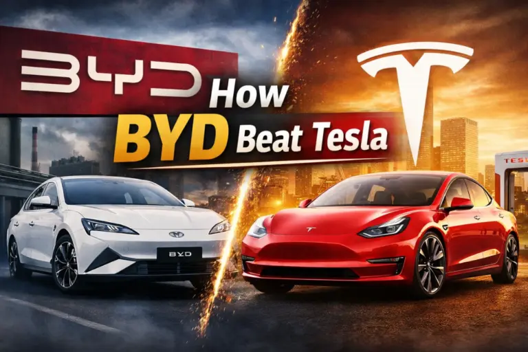 How BYD Beat Tesla